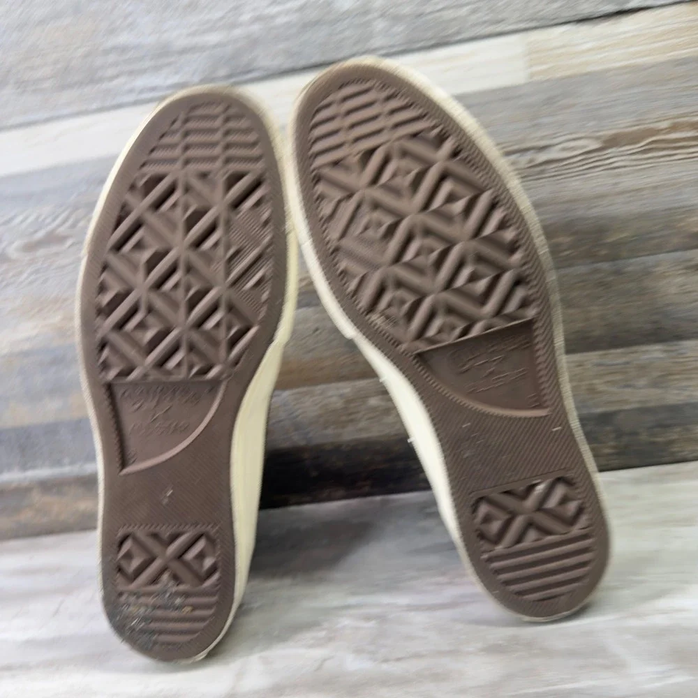 Converse Comme des Garcons PLAY Chuck 70 High Top Olive Green Size Mens 8 W 10 - Picture 7 of 11